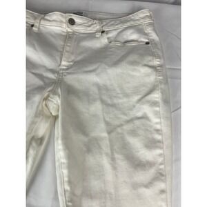Sonoma‎ Goods For Life Women's White Denim Skinny Jeans Size 12 Casual Pants